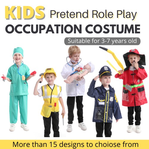 ★IMP HOUSE★[Kids Role Play Costume]Fire Fighter/Police Office/Doctor/etc