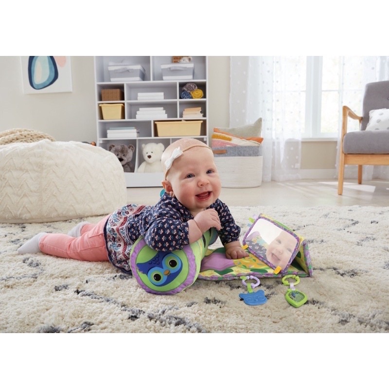 Vtech baby 3 in 1 tummy time roll a pillar soft toys | Shopee Singapore