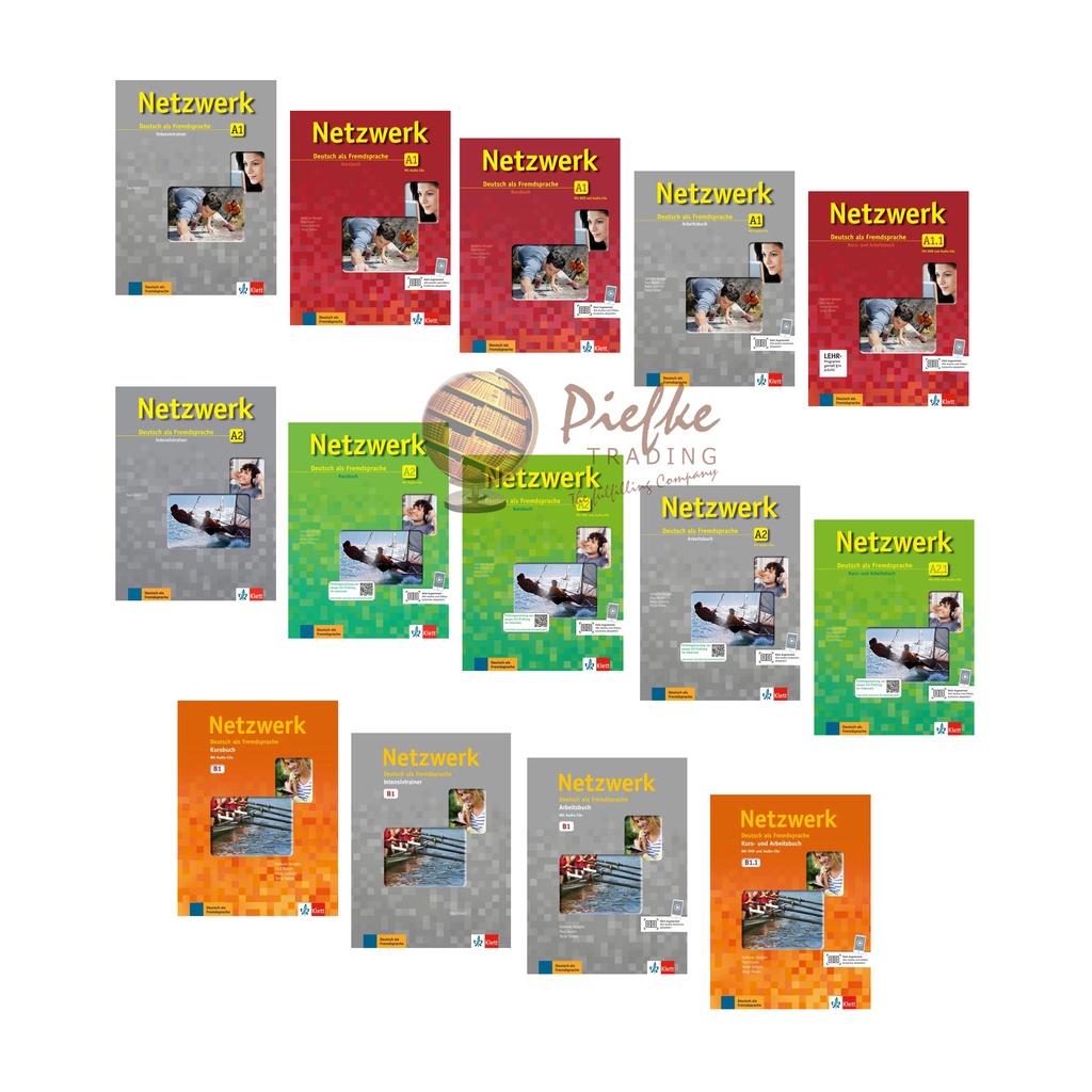 Netzwerk A1, A1.1, A2, A2.1,B1, B1.1 : Intensive Trainer, Course book ...