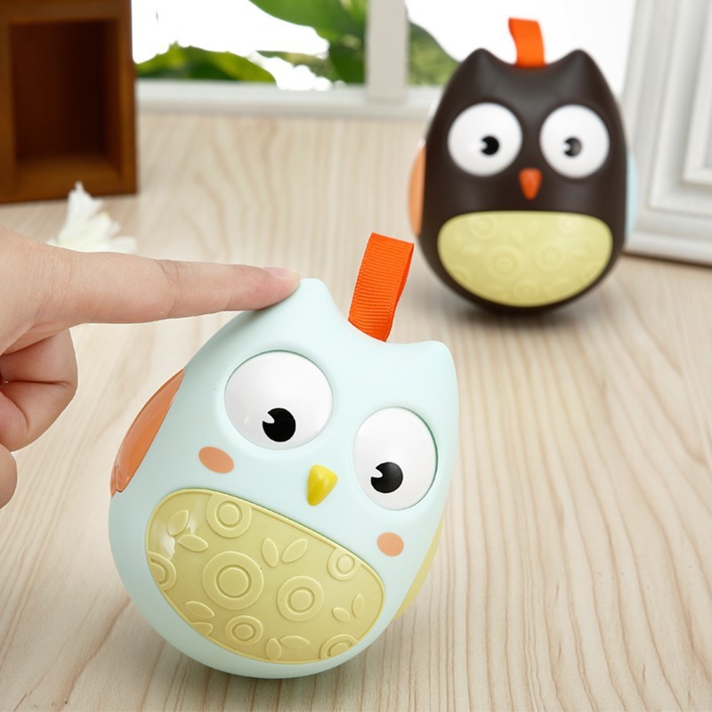 Owl Rattle Baby Toys Educational Sensory Motor Toys 6 7 8 9 10 Months 1 ...