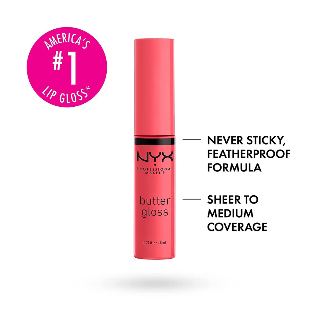 (SG READY STOCK) NYX Butter Gloss (Direct From USA) Shopee Singapore