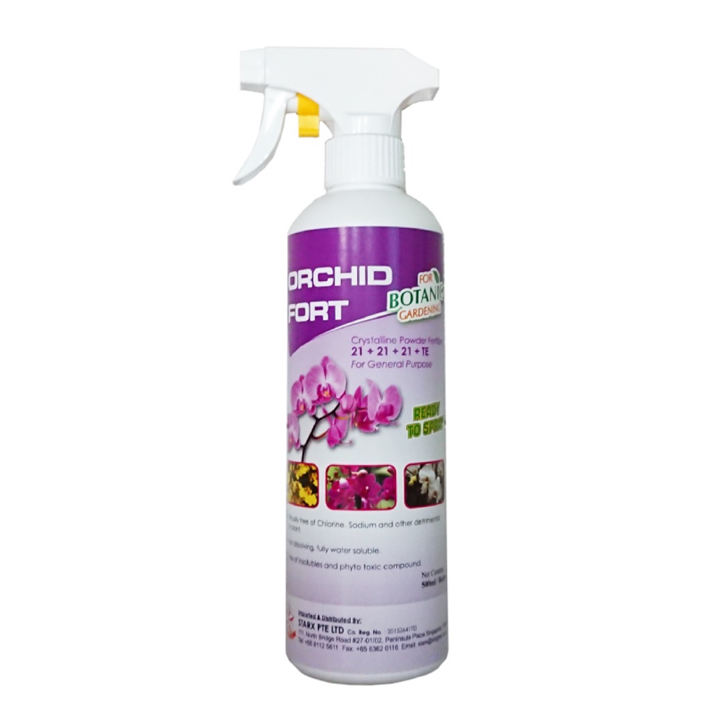 NPK 21+21+21+TE Orchid Fort Fertilizer Spray (500ml) Shopee Singapore
