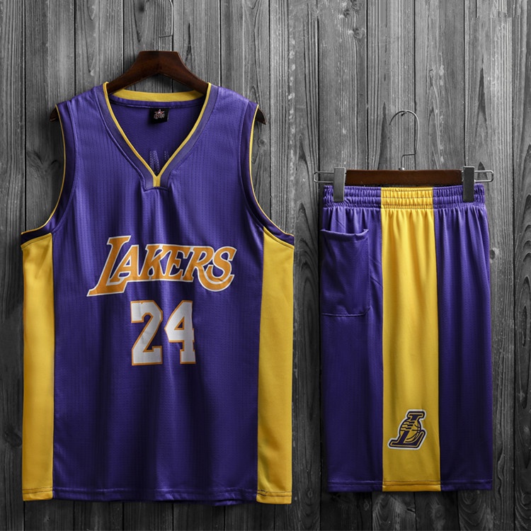 Los Angeles Lakers 24 Basketball Jersey Kobe Bryant L-5XL | Shopee