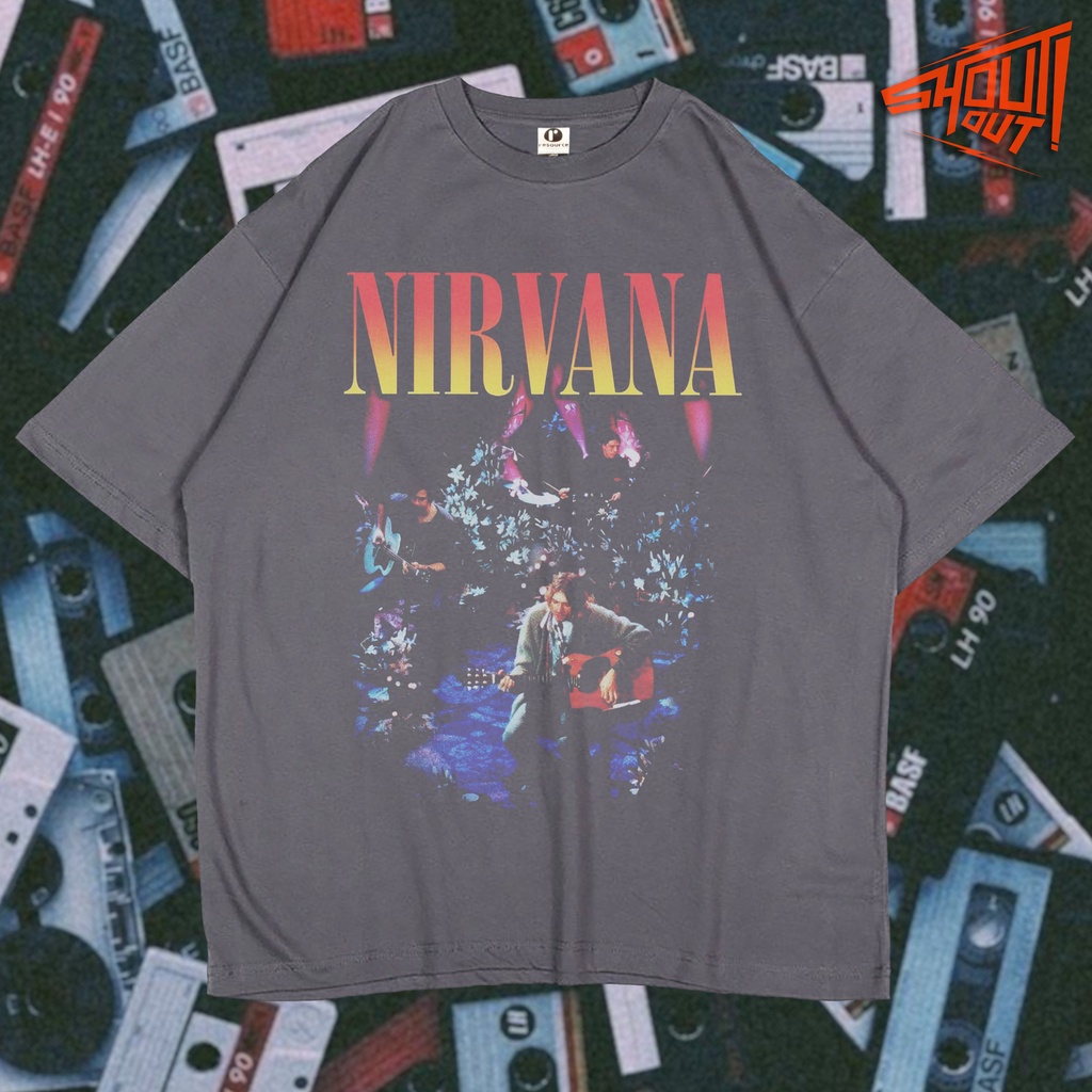 Nirvana unplugged outlet shirt