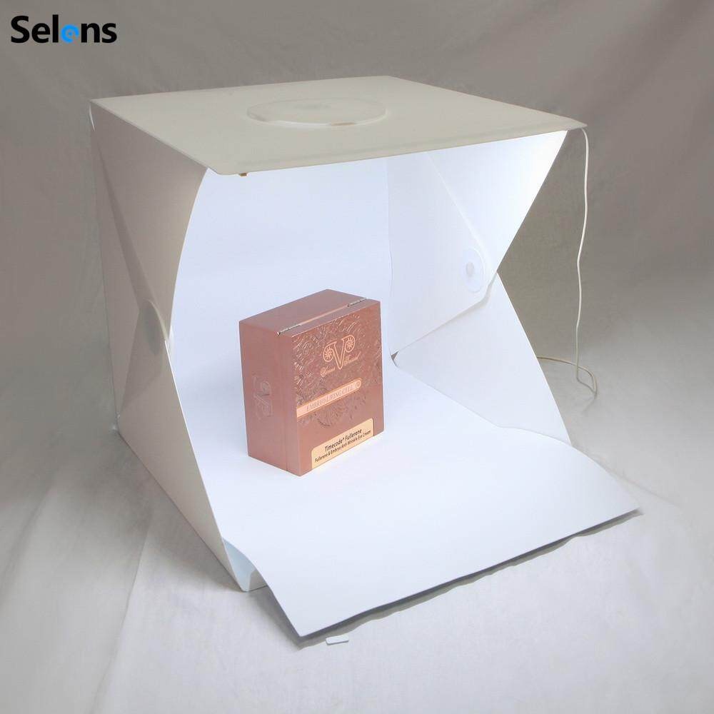 Selens Light Room Photo Studio Photography Lighting Tent Kit Backdrop