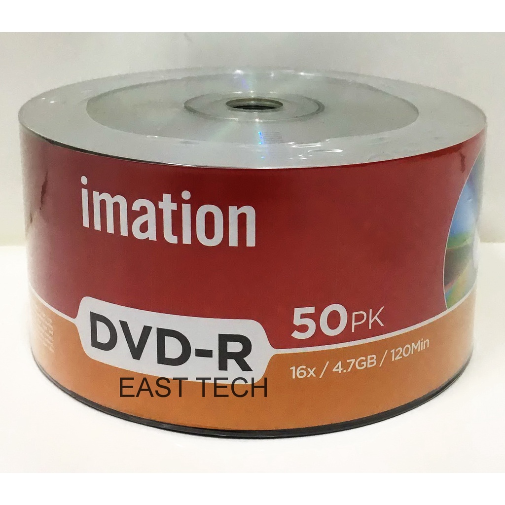 IMATION BLANK DVD DVD-R DVDR DVD DISC (10, 25, 50 PCS) | Shopee Singapore