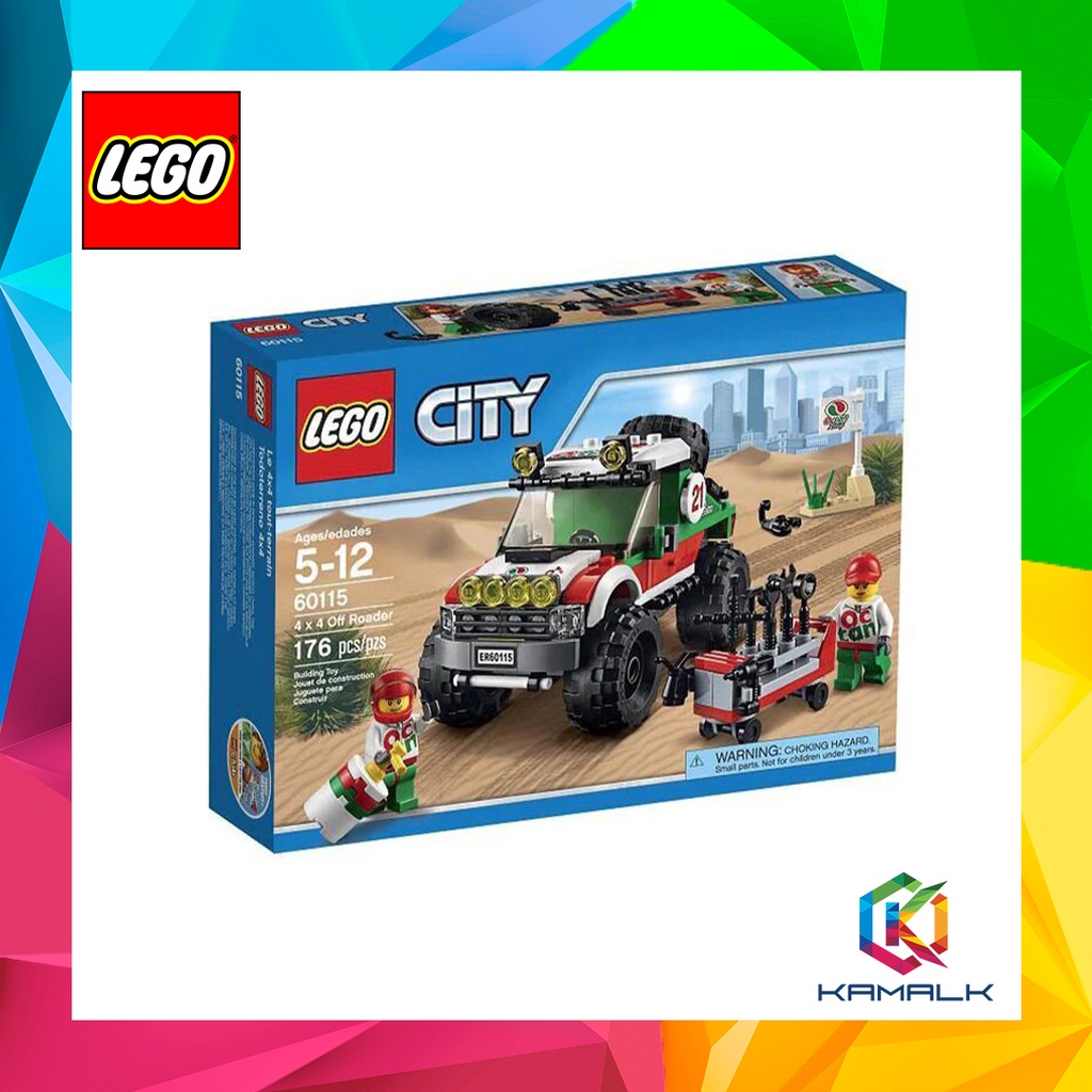 Lego City 4X4 Off Roader 60115 Shopee Singapore