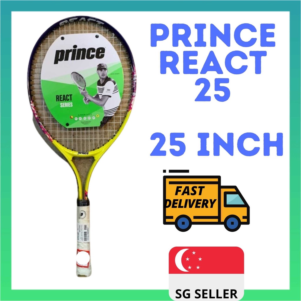 [SG FAST DELIVERY] PRINCE REACT TENNIS RACKET RACQUET OFFER Shopee