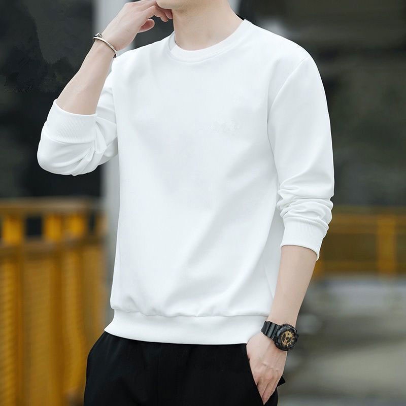 White on sale long sweatshirt