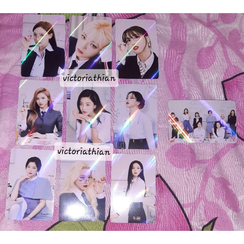 TWICE POB Withdrama Photocards Official FOL Love Of Formula Twice スピーカートレカ withdrama love of Formula タレントカード