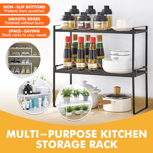 Kitchen Multi-layer Storage Rack Japanese-style Cabinet Partition ...