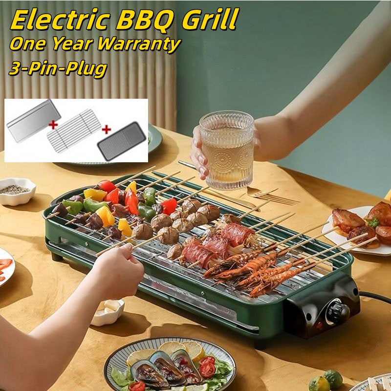 BBQ Grill Barbecue Electric bbq pan induction bbq Smokeless grill set