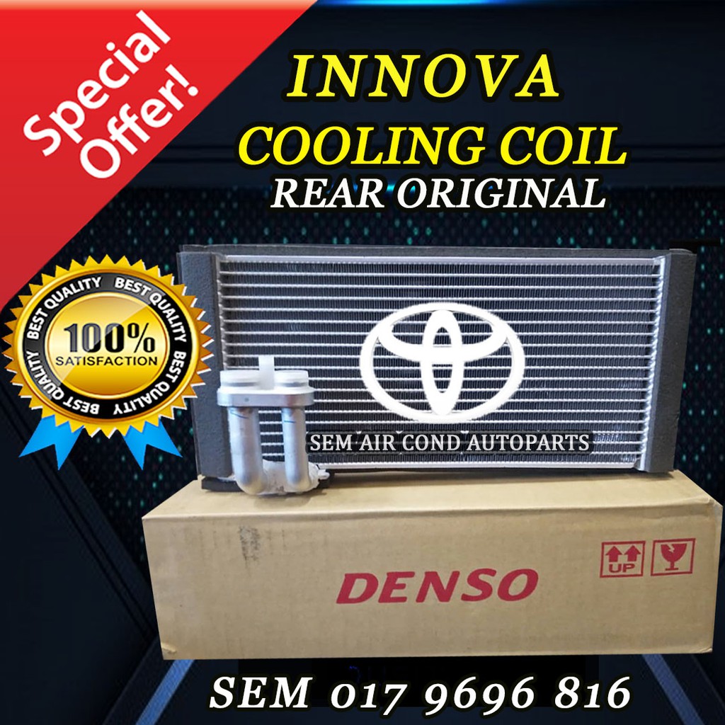 TOYOTA INNOVA 2005-2008 YEAR DENSO REAR/ BELAKANG COOLING COIL ...
