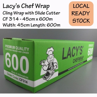 Lacy Cling Film 314 with Slide Cutter