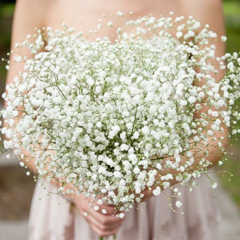 Artificial Fake Silk Gypsophila Baby's Breath Flower Wedding Bouquet Home  Decor