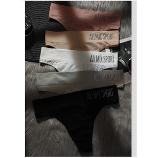 Allmix Sport cotton sexy women's slit underwear - LK08