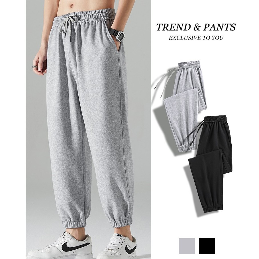 Weargen M 5XL Cotton thin Workout Track Men s Sweatpants Joggers Running Bottoms Pants Fitness Loose Trousers Training Pants 611