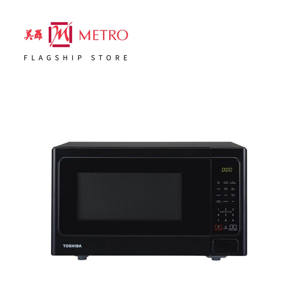 Toshiba Microwave Oven With Grill Function 25L (MM-EG25P BK) | Shopee ...