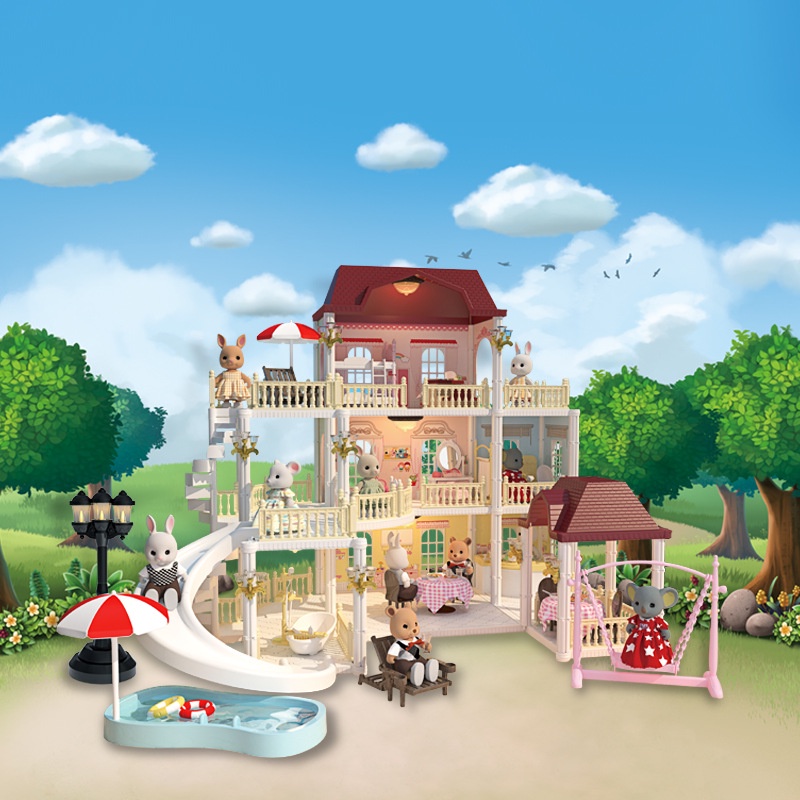 Koala Town Luxury Villa Paradise - Koala Doll House 3 levels ...