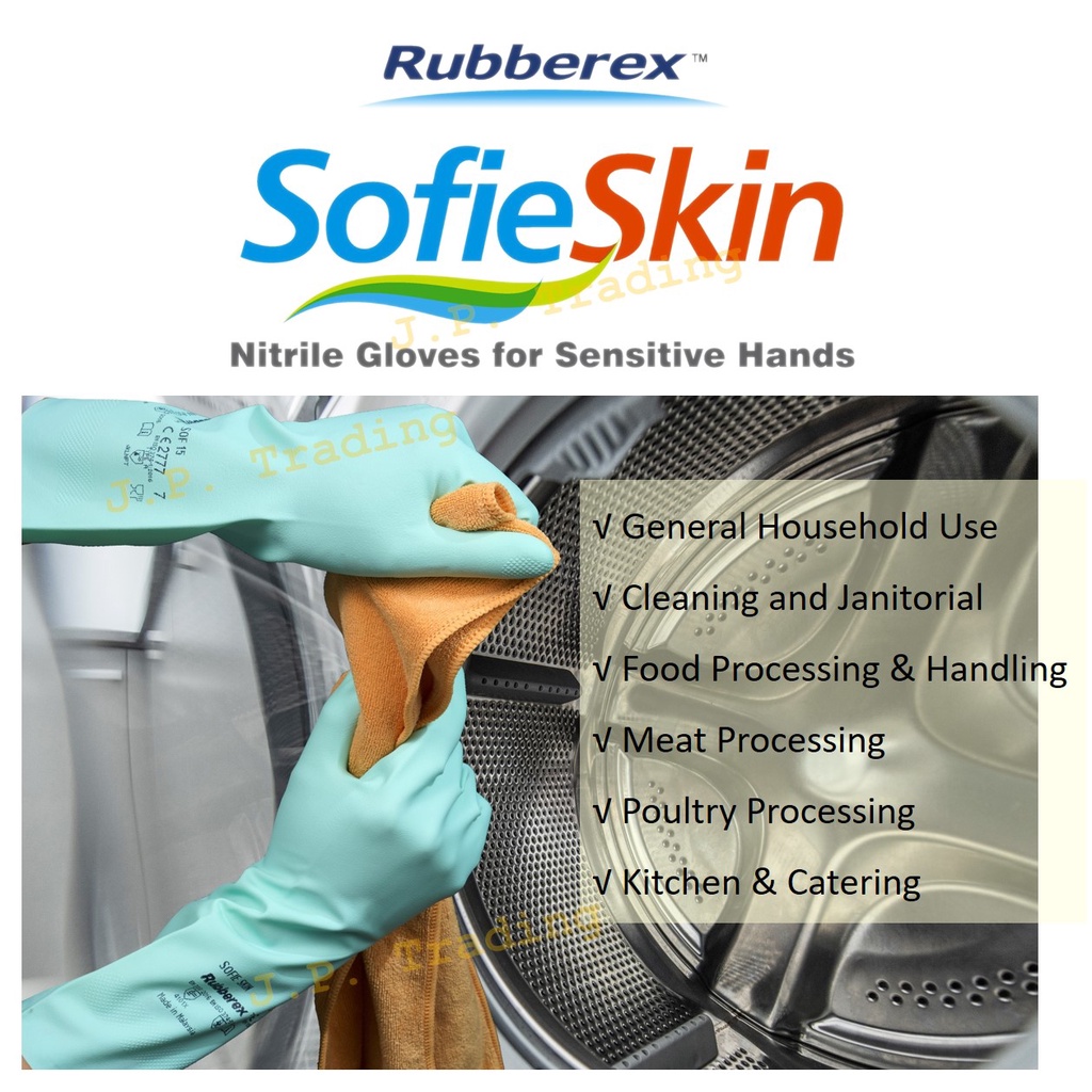 Rubber gloves deals for sensitive hands