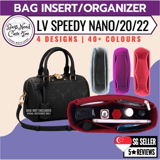For SPEEDY Nano 20 Felt Cloth Insert Bag Organizer Makeup