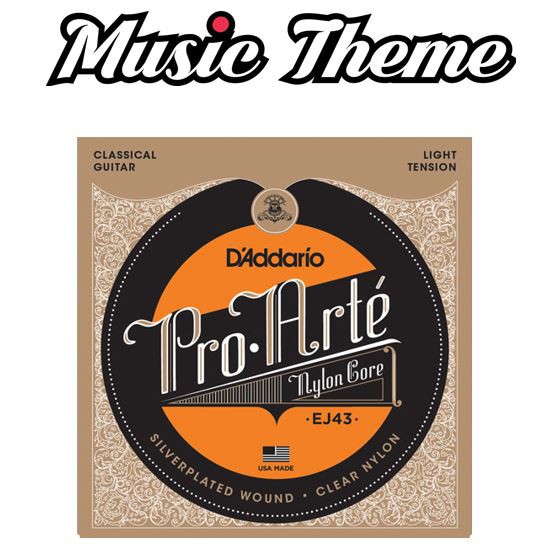 D'Addario EJ43. Pro.Arte Classical Guitar String. Made in USA. | Shopee