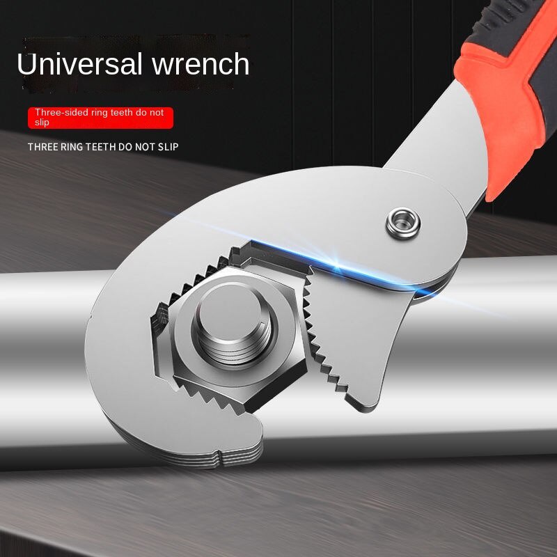 Universal Wrench Multifunctional Universal Wrench Set Universal Wrench Universal Moveable Wrench Quick Open Pipe Tongs
