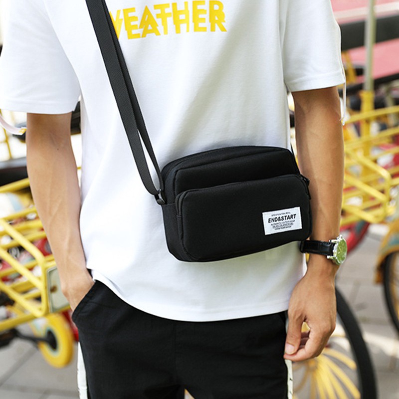 【END&SRART】Korean Small Crossbody bag Sling bag Pouch bag for Men ...