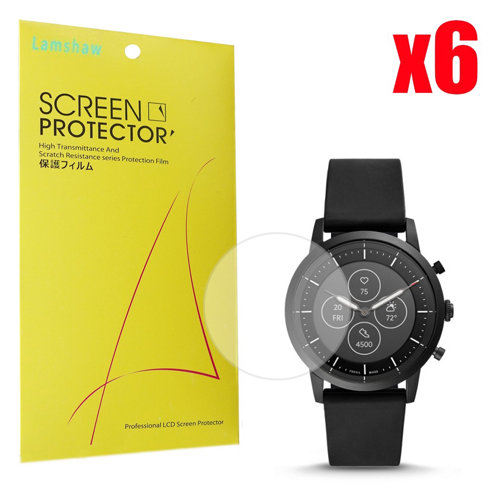 for Fossil Collider HR Screen Protector Lamshaw Full Coverage PET