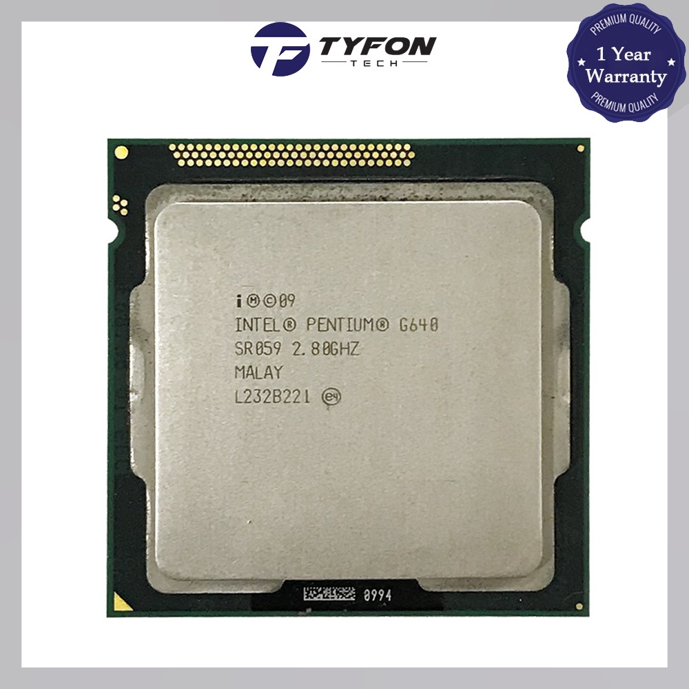 Intel Pentium G640 Desktop Processor (3M Cache, up to 2.80 GHz ...