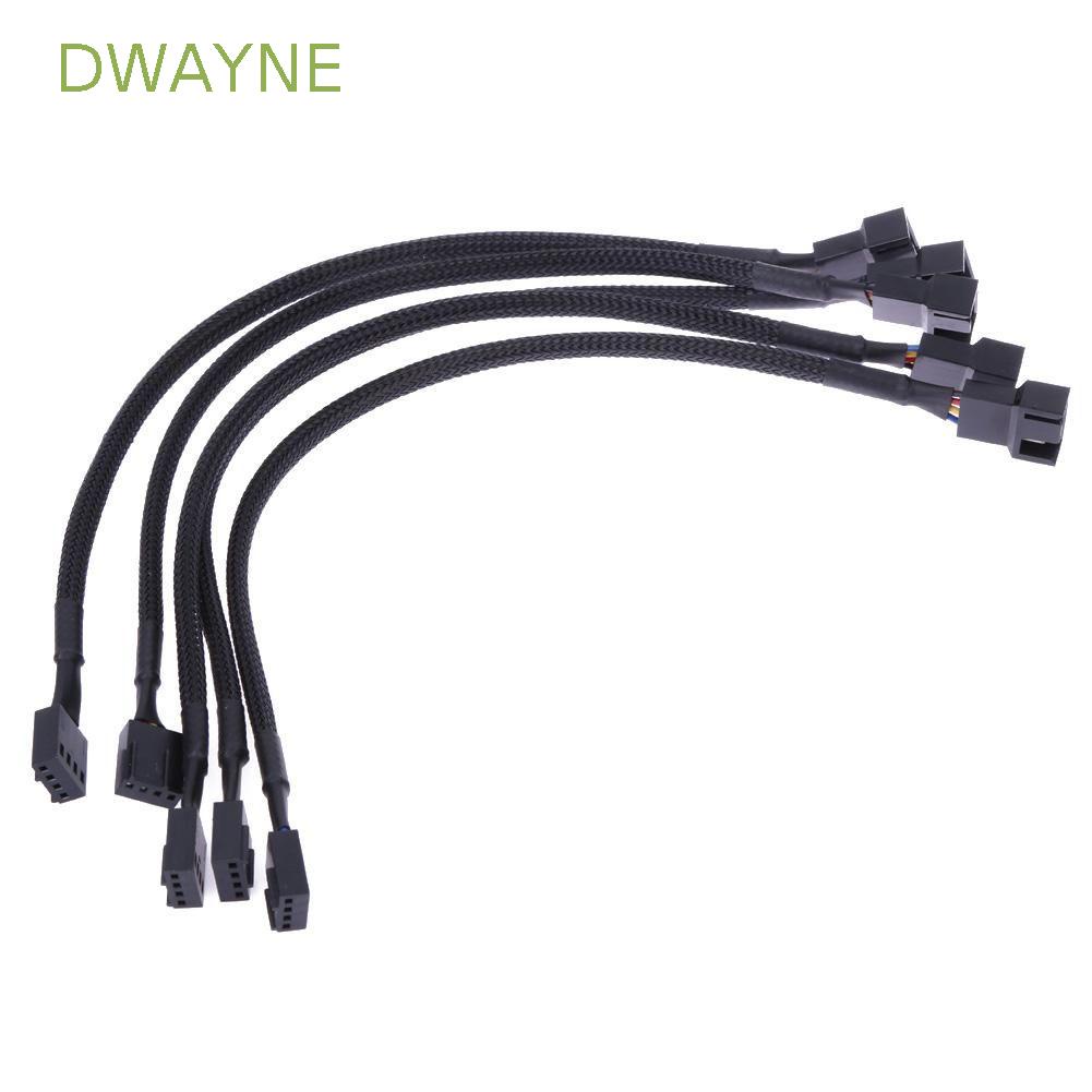 DWAYNE 1pc 4 PIN Power Cables Mainboard Adapter 3 Pin Cable for