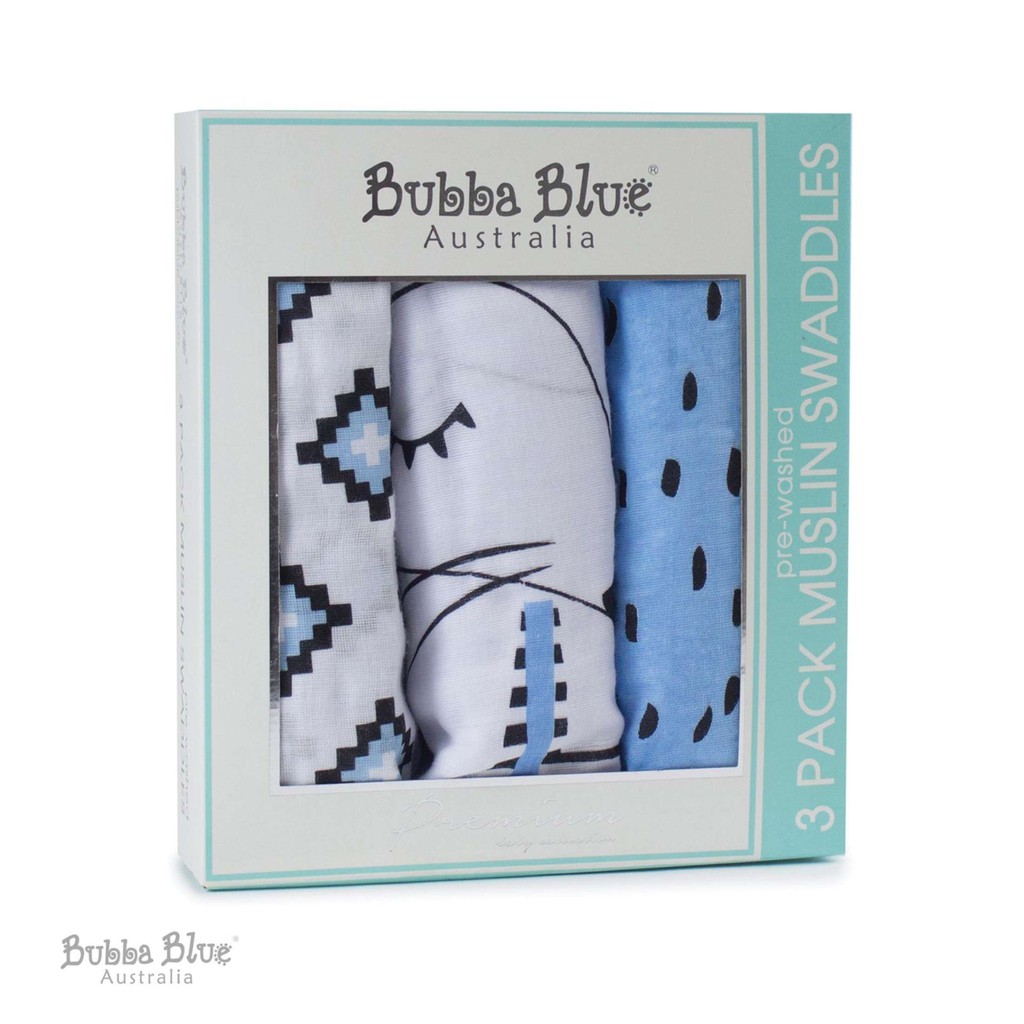 Bubba blue muslin swaddles best sale