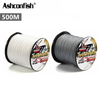 Ashconfish 500M 8 Strands Braided Fishing Line 6-150LB PE Lines