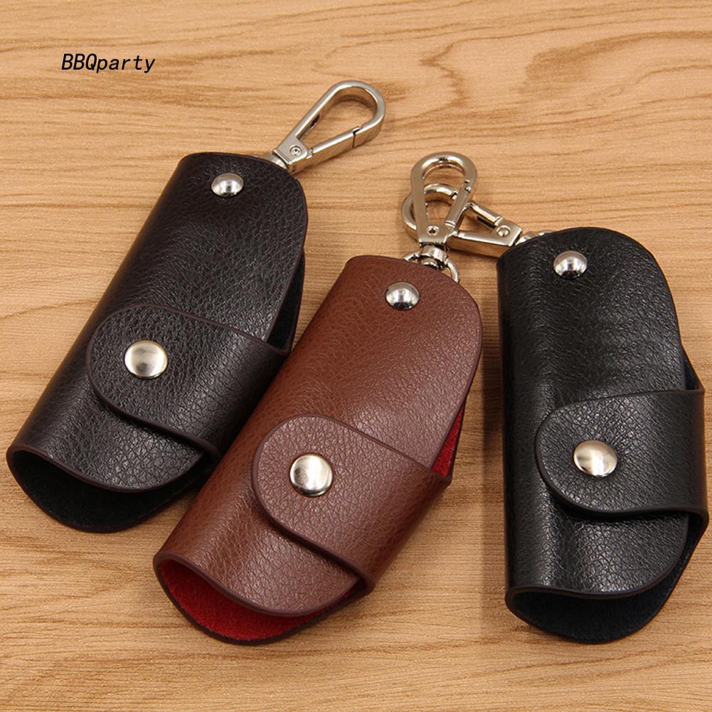 Genuine leather car 2025 key case