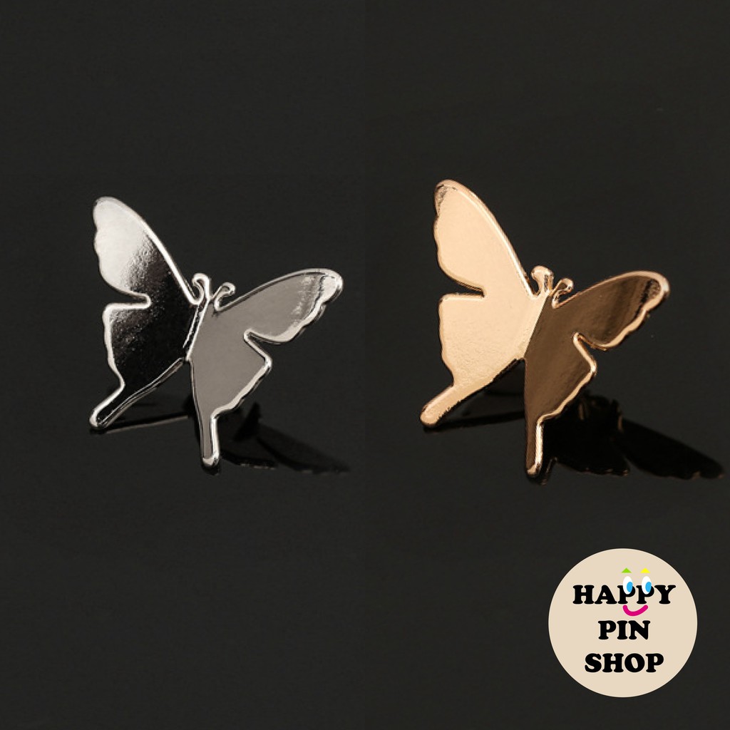 Gold deals butterfly pin