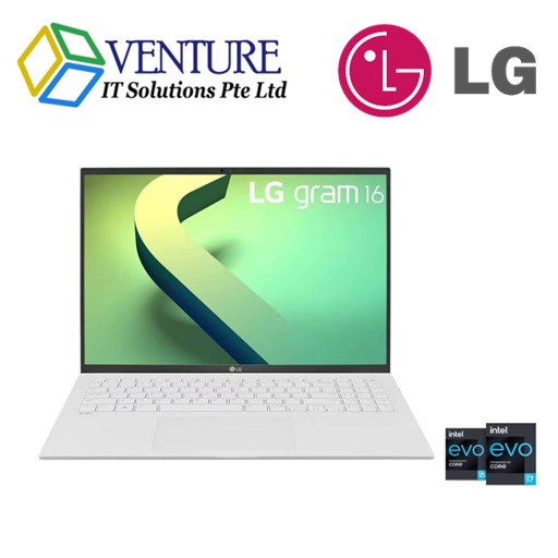 LG gram 16Z90Q- 12th Gen Intel® Core™ i7-1260P/16GB RAM/512GB NVMe™ Gen 4 with Dual SSD/W11