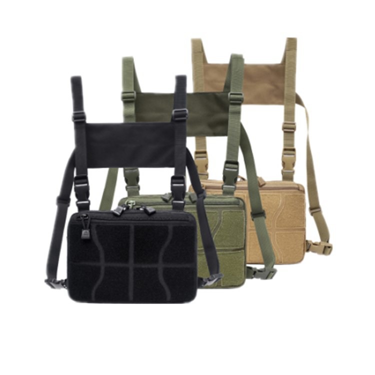 Waist Pack Nylon Adjustable Vest Hip Hop Streetwear Functional Tactical Harness Chest Rig Kanye West Vest Bag for Men Shopee Singapore