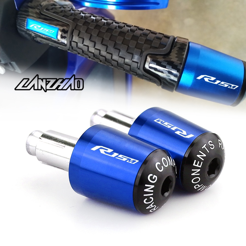 for YAMAHA R15M Motorcycle CNC Handle Bar End Plugs Balancer Grip Caps ...