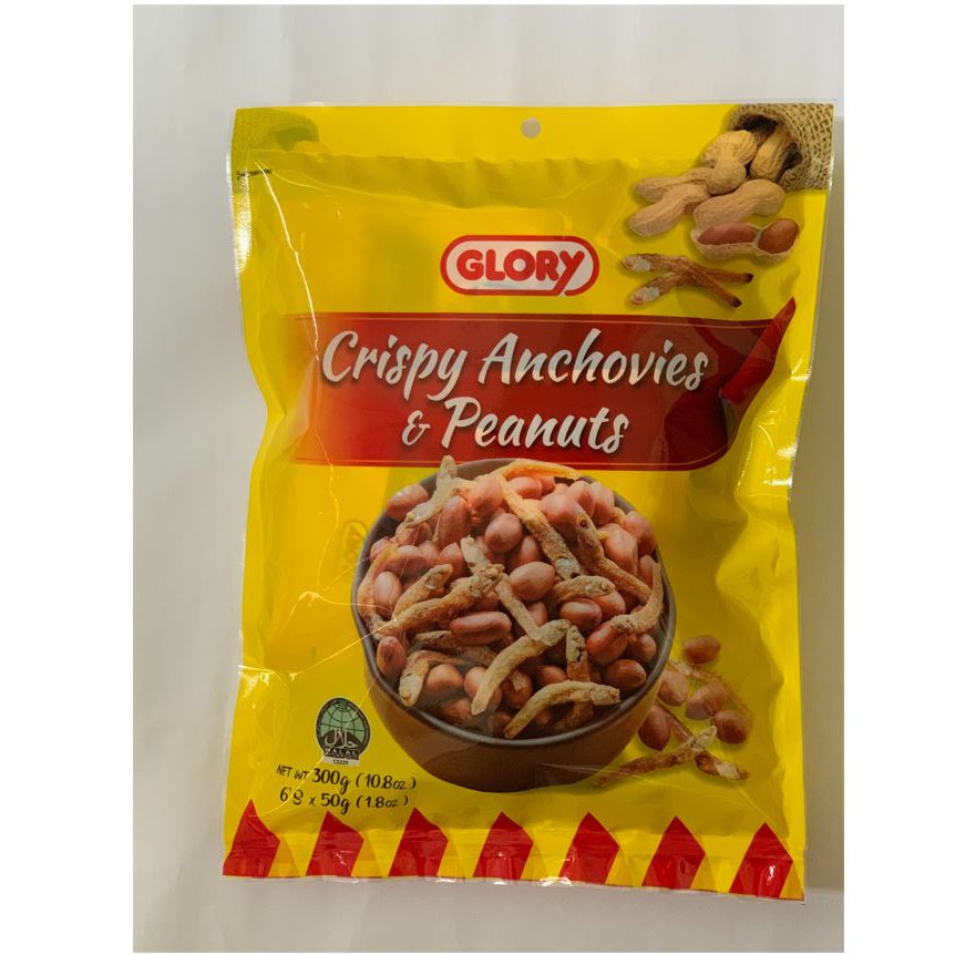 Glory Crispy Anchovies & Peanut 300g Shopee Singapore