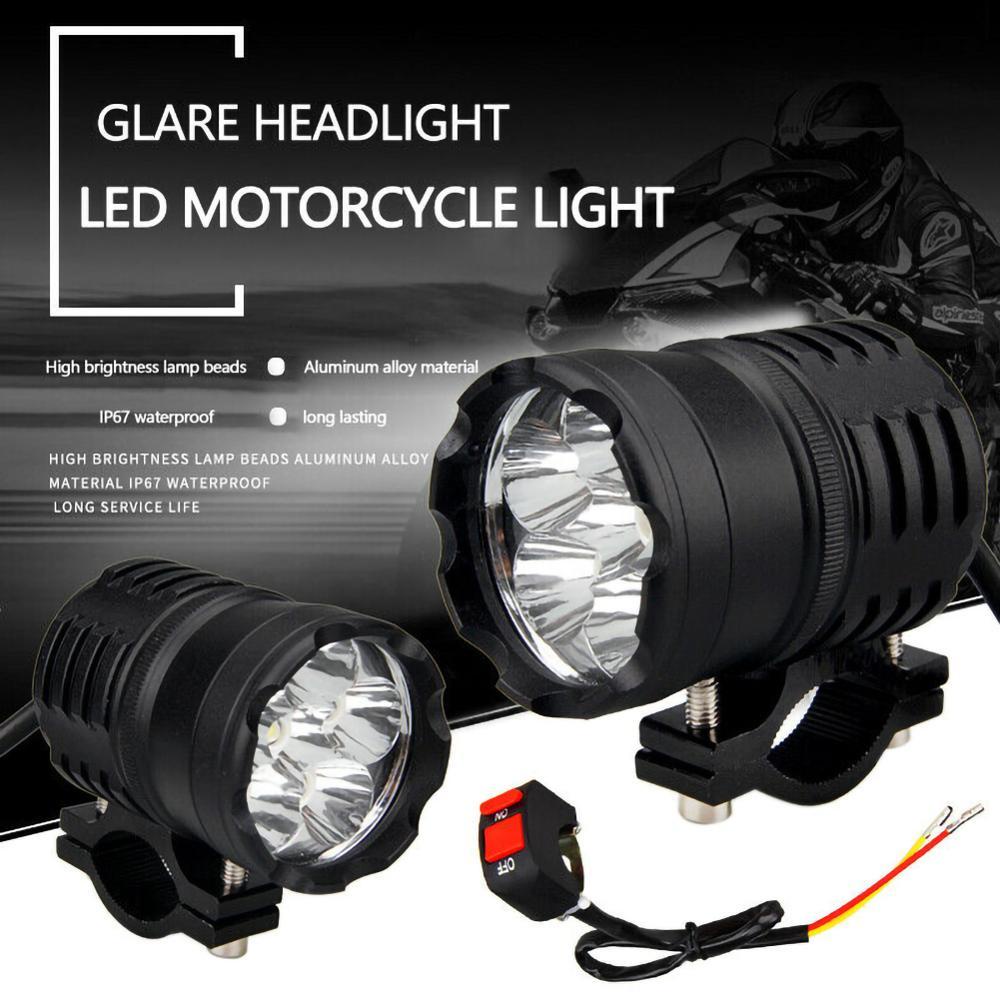 YM E-Bright LED Strobe Light Headlight – 5630 3SMD Driving Fog Lamp For Motorcycle 12V