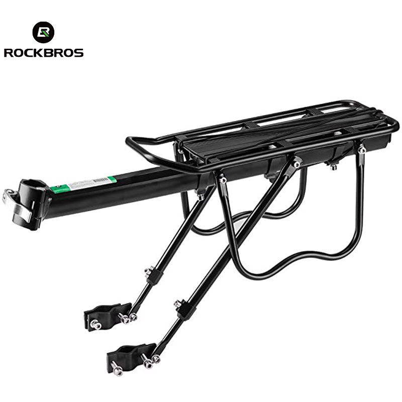 ROCKBROS Mountain Bike Cargo Rack Quick Release Carrier Rear Rack Alloy ...