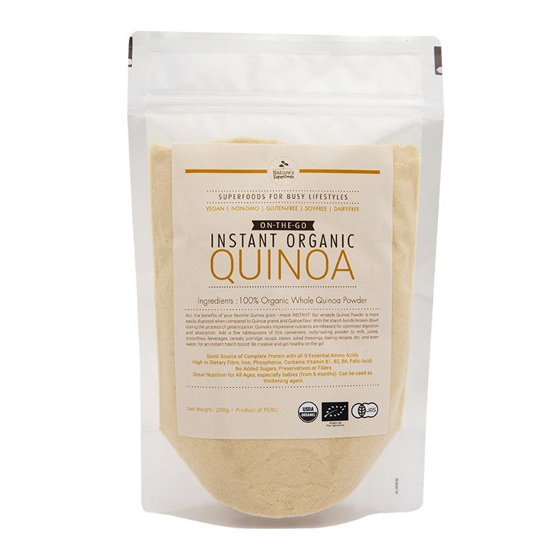 Nature's Superfoods Organic Instant Quinoa Powder (250g) | Shopee Singapore