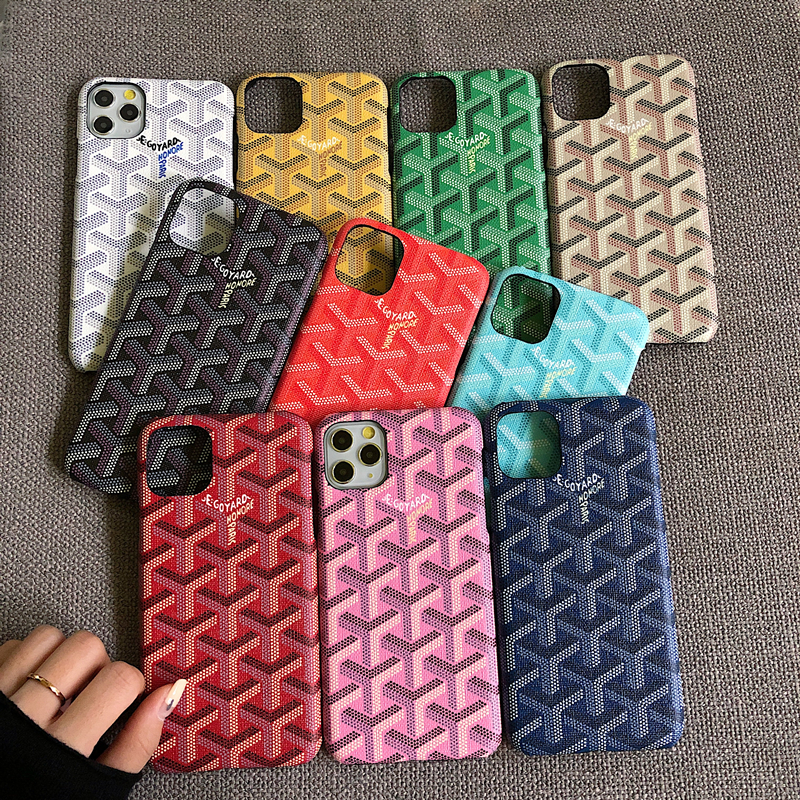 Luxury Brand Genuine Leather Phone Case For iphone 11 13 14 12 12 Pro Max 13 Pro Goyard Coverhotnew Shopee Singapore