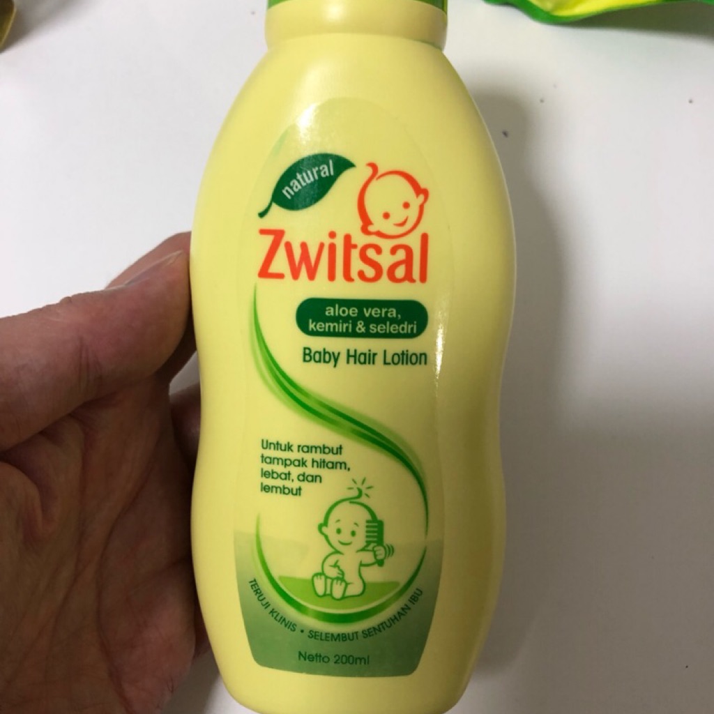 Zwitsal Hair Lotion Aloe Vera 200ml Shopee Singapore