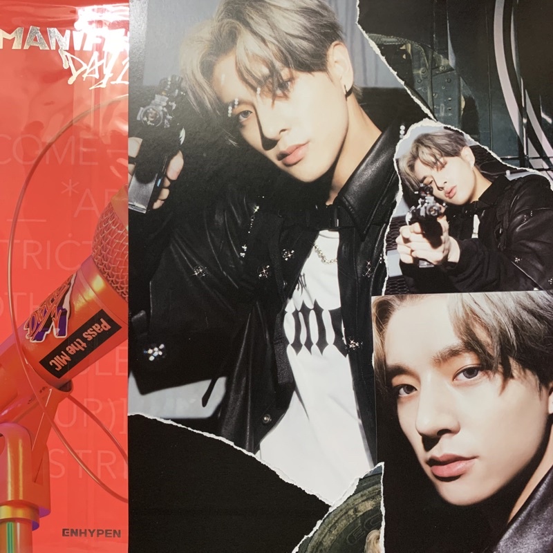 ALBUM ENHYPEN - MANIFESTO : DAY 1 [Version D] - Inclus CD, Photobook, Photocards Aléatoires Et Posters