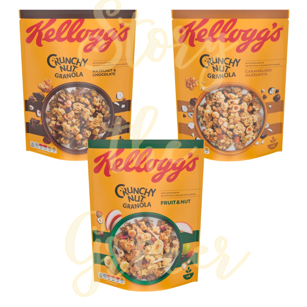 Kelloggs Crunchy Nut Granola 380G Shopee Singapore
