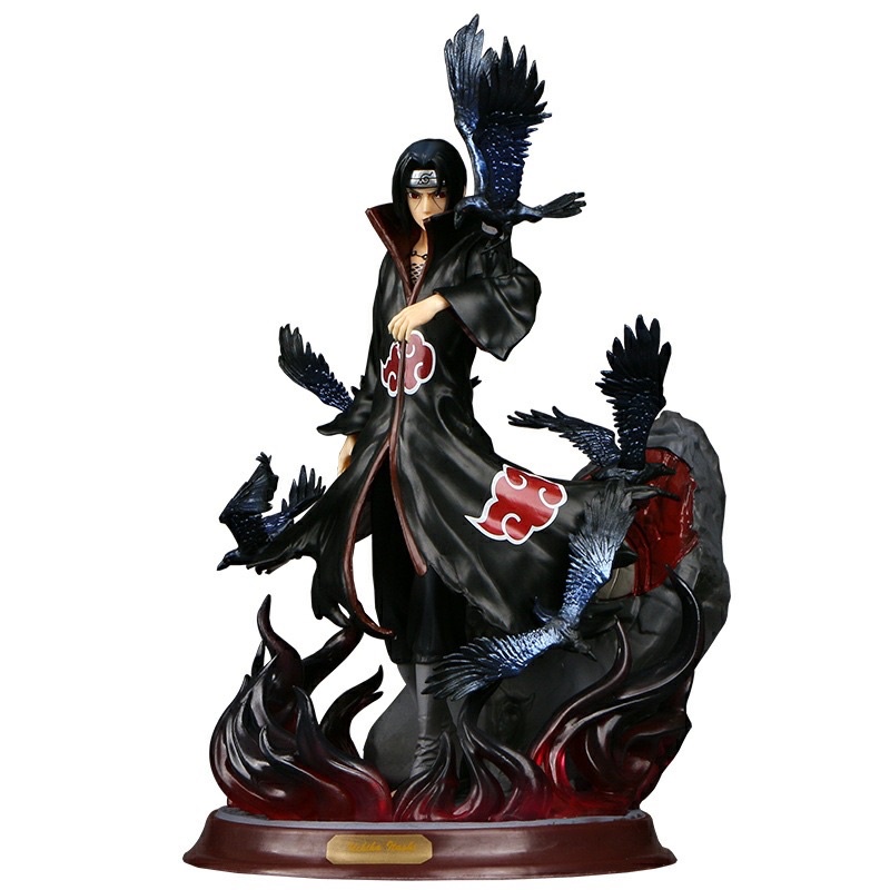 Naruto Model - Uchiha Itachi Akatsuki Model 26cm made of high quality ...