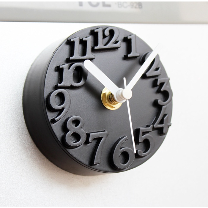 ★SG Ready Stock★3D Digital Numeral Refrigerator Magnet Clock Fashion ...