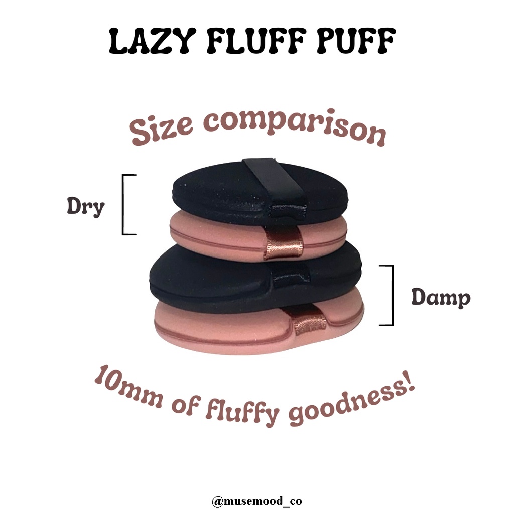 lazy fluff puff - musemood co double side air cushion | Shopee Singapore