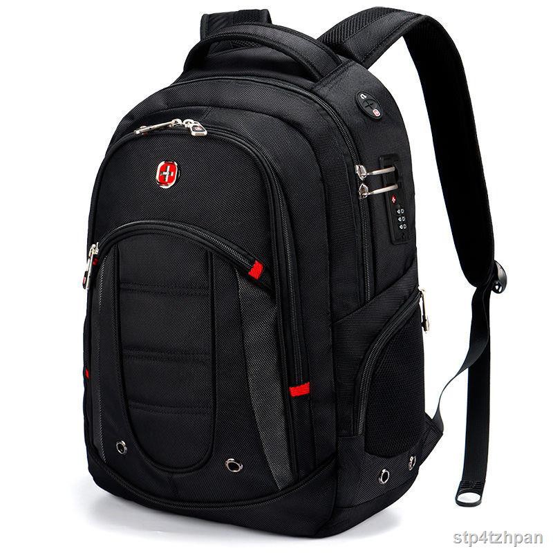 Swiss Army Knife Backpack Male Large-capacity Computer Anti-theft ...